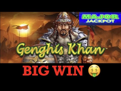 BIG WIN on GENGHIS KHAN DRAGON LINK SLOT MACHINE 🎰 POKIE WINS