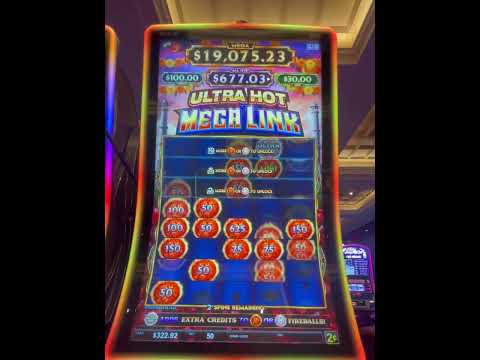 Ultra Hot Mega Link slot machine win at Seminole Hard Rock Casino Tampa 🎰