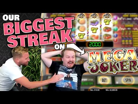 Our Biggest Streak on Mega Joker!