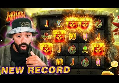 ROSHTEIN BREAKS A NEW RECORD WIN ON NEW HACKSAW SLOT “MAYAN STACKWAYS”!!