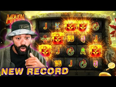 ROSHTEIN BREAKS A NEW RECORD WIN ON NEW HACKSAW SLOT “MAYAN STACKWAYS”!!