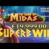 BIG WIN CON THE HAND OF MIDAS!!! 19.999€ CON LA SLOT DI @PragmaticPlay