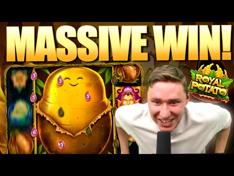 SUPER MASSIVE BIG WIN ON ROYAL POTATO SLOT!!!