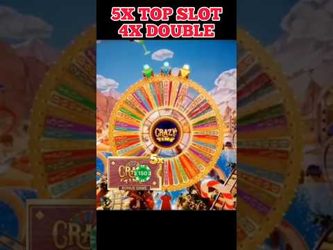 Crazy Time Big Win Insane 5X Top Slot With 4X Double Moment Jackpot Crazy Time #part10 #LTeixeira