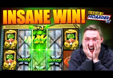 WE LAND WASTELAND SPINS ON HOARDER XWAYS!!! (MEGA WIN)