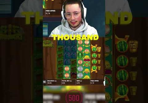 LARGE WIN On BIG BAMBOO!! (BONUS BUYS) #slots #casino #bigbamboo #shorts