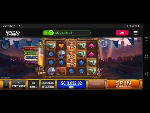 My Max bet 200$ and very big win Chumba Casino