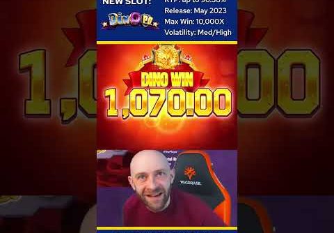 Big Win on New Slot: Dino P.D.