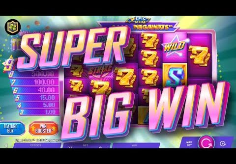 Hyper Strike Cash Megaways 🤑 Super Massive Win! 🤑 NEW Online Slot – EPIC Big WIN – Microgaming