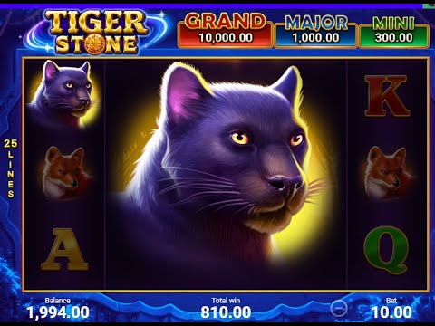 ONLINE SLOTS Tiger Stone Super Mega Win On Freespins