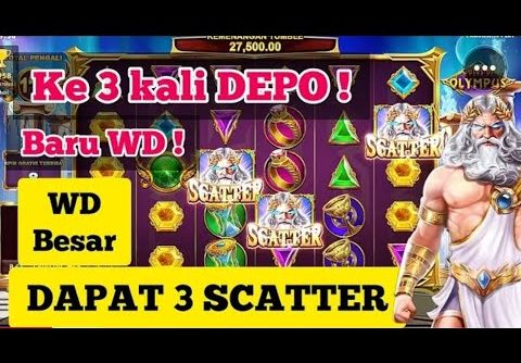 CARA MAIN SLOT MUDAH MENANG || LANGSUNG WD || GATES OF OLYMPUS