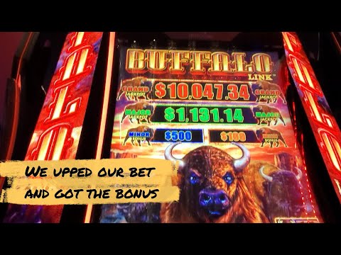 Big Win with Friends on Buffalo Link Slot | Cosmopolitan Las Vegas | Live Slot Play | Las Vegas 2023