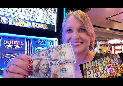 I Put $200 in a Megabucks Slot Machine in Las Vegas! Plus Buffalo Revolution Jackpot!