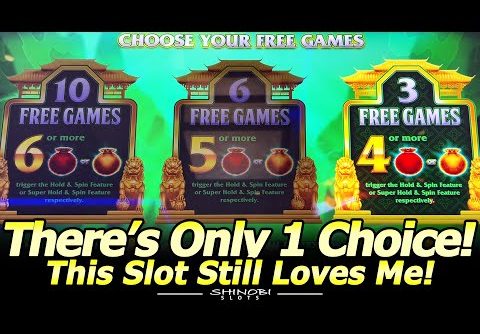 Quadruple Up+ in Choy’s Kingdom Link – This Slot Loves Me! Given the Choice, There’s Only 1 Choice!