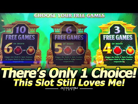Quadruple Up+ in Choy’s Kingdom Link – This Slot Loves Me! Given the Choice, There’s Only 1 Choice!