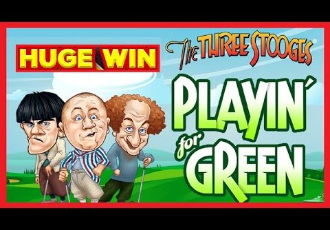 Shocking Spin → HUGE WIN! The Three Stooges Slot – ALL FEATURES!