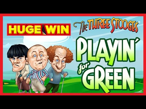 Shocking Spin → HUGE WIN! The Three Stooges Slot – ALL FEATURES!
