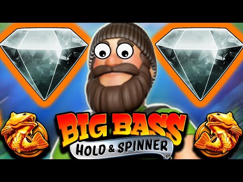 NEW BIG BASS HOLD & SPINNER SLOT 🤑 MAX BET BONUS BUYS BIG WIN‼️🔥