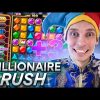 MILLIONAIRE RUSH Slot Big Win 🔥 You Should Bonus Buy this slot!