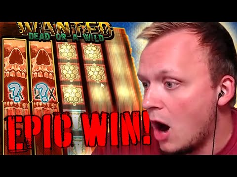 SUPER MEGA BIG WIN on Wanted Dead or a Wild!