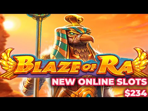 Blaze Or Ra Slot Mega Win x234