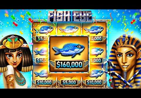 STUNNING $160,000 WIN On FISH EYE SLOT!!.. (CRAZY SPINS)