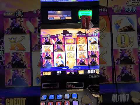 Big Win on Buffalo Slot Machine!! 🎰 #casino #slots