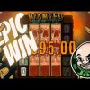 Boom!! Super Big Win From Wanted Dead Or A Wild Slot!!