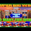 **SUPER BIG WINS!** 30+ SPINS! RETRIGGERS! NAPOLEON AND JOSEPHINE SLOT MACHINE BONUS WINS