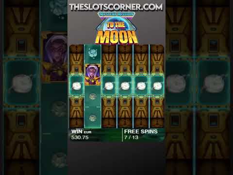 TO THE MOON!! Mystery Mission HIGH STAKES BIG WIN! #shorts #slots #bigwin #onlineslots #tothemoon