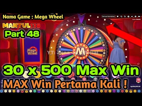 PERTAMA KALI MAX WIN MEGA WHEEL ! ||  LIVE PRAGMATIC HARI INI PART48