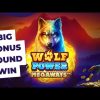 Wolf Power Megaways Slot Machine Big Bonus Round Win – Online Casino Wild Fortune Pokies