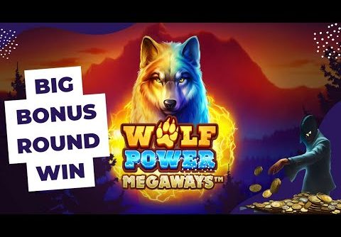 Wolf Power Megaways Slot Machine Big Bonus Round Win – Online Casino Wild Fortune Pokies