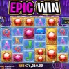 U HAVE TO SEE THIS €100 MAX BET 🤑 EPIC BIG WIN CRYSTAL CAVERNS MEGAWAYS SLOT‼️ #shorts