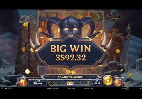 Viking Runecraft Apocalypse (Play’n Go) 🤑🤑 Online Slot SUPER MEGA BIG WIN! 🤯