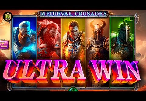 EPIC Big WIN New Online Slot 💥 Medieval Crusades 💥 RTG (Casino Supplier)