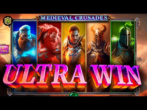 EPIC Big WIN New Online Slot 💥 Medieval Crusades 💥 RTG (Casino Supplier)