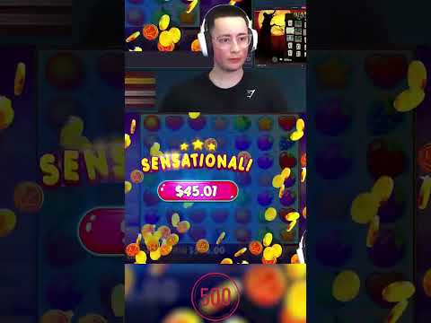 BIG WIN On FRUIT PARTY!!.. (BONUS BUYS) #slots #casino #fruitparty #shorts