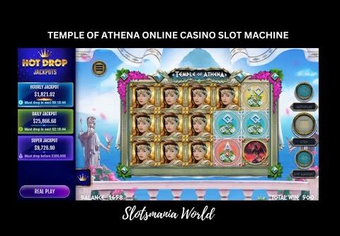 [TEMPLE OF ATHENA ONLINE CASINO SLOT MACHINE] MEGA WIN! $2,000 PLUS MULTIPLE WINS! 🎰🎲🥳🤑