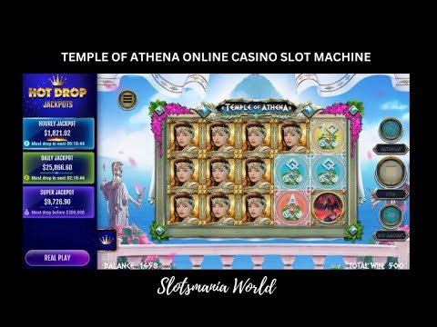 [TEMPLE OF ATHENA ONLINE CASINO SLOT MACHINE] MEGA WIN! $2,000 PLUS MULTIPLE WINS! 🎰🎲🥳🤑