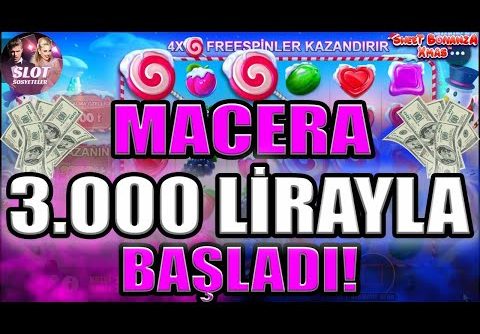 Sweet Bonanza Xmas | Slot Oyunları Küçük Kasa Büyük Kazançlar | Slot Big Win | 3.000 TL ile Oynadık