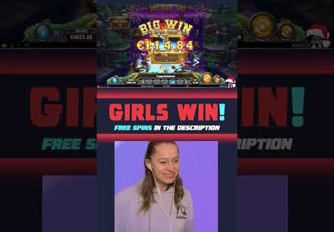 Girls Big Win on WILD FALLS 2 Slot by dicegirls