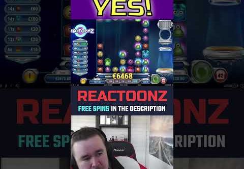 330x Big Win on REACTOONZ Slot by vihislots