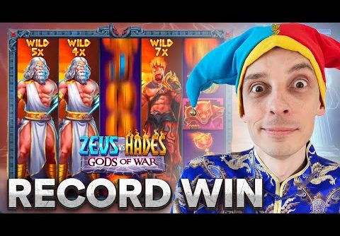 MASSIVE WIN ZEUS vs HADES Gods Of War slot from Pragmatic