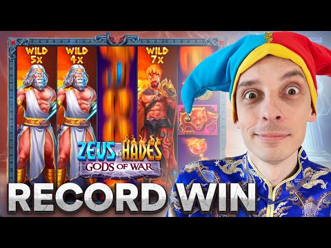 MASSIVE WIN ZEUS vs HADES Gods Of War slot from Pragmatic