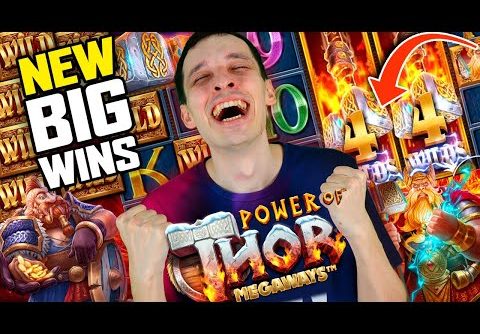 NEW BIGGEST WINS on POWER of THOR Megaways Slot