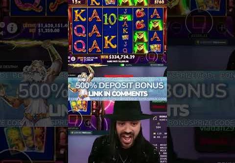 ROSHTAIN INSANE $500,000 WIN ON CASINO #Roshtain #slot #slots #casino