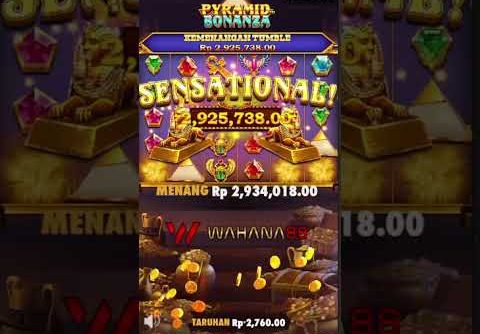 🎰 POLA GACOR PYRAMID BONANZA ❗❗ BIG WIN MODAL RECEH 🎰  INFO SLOT GACOR HARI INI 💯