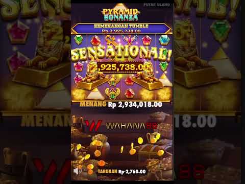 🎰 POLA GACOR PYRAMID BONANZA ❗❗ BIG WIN MODAL RECEH 🎰  INFO SLOT GACOR HARI INI 💯