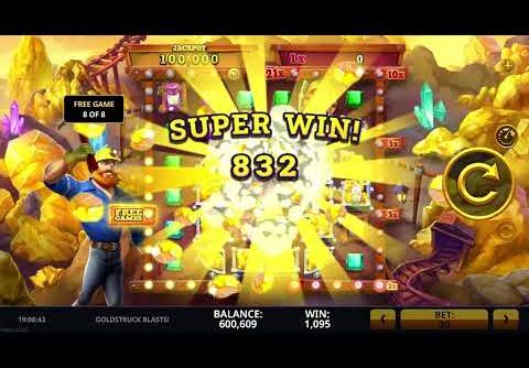 NEW SLOT❗Goldstruck Blasts! (High 5 Games) 🤑 BIGGEST WIN!